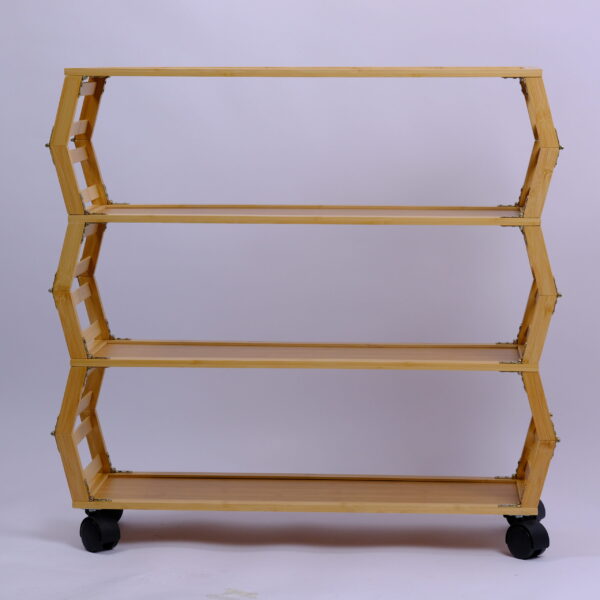 Folding Shelves - 4 shelves capacity (Longer Base) - Image 9