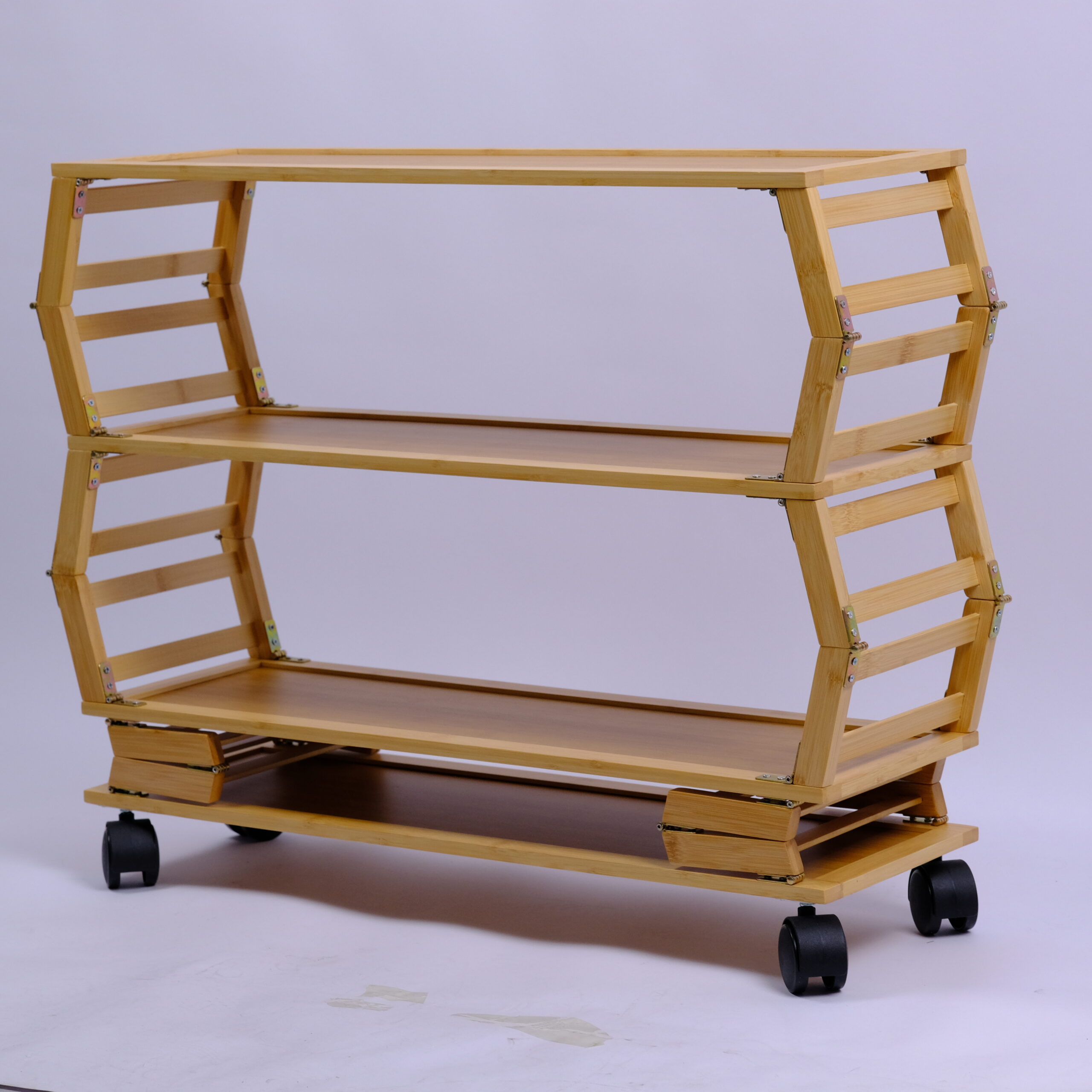 Folding Shelves - 4 shelves capacity (Longer Base) - Image 6