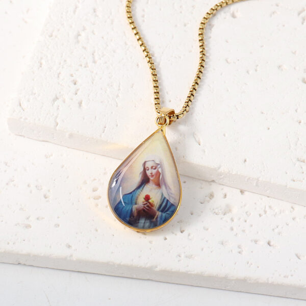 Christian/Catholic - Smart Touch Jewelry Pendant and Keychain contain religious holy books - Image 16